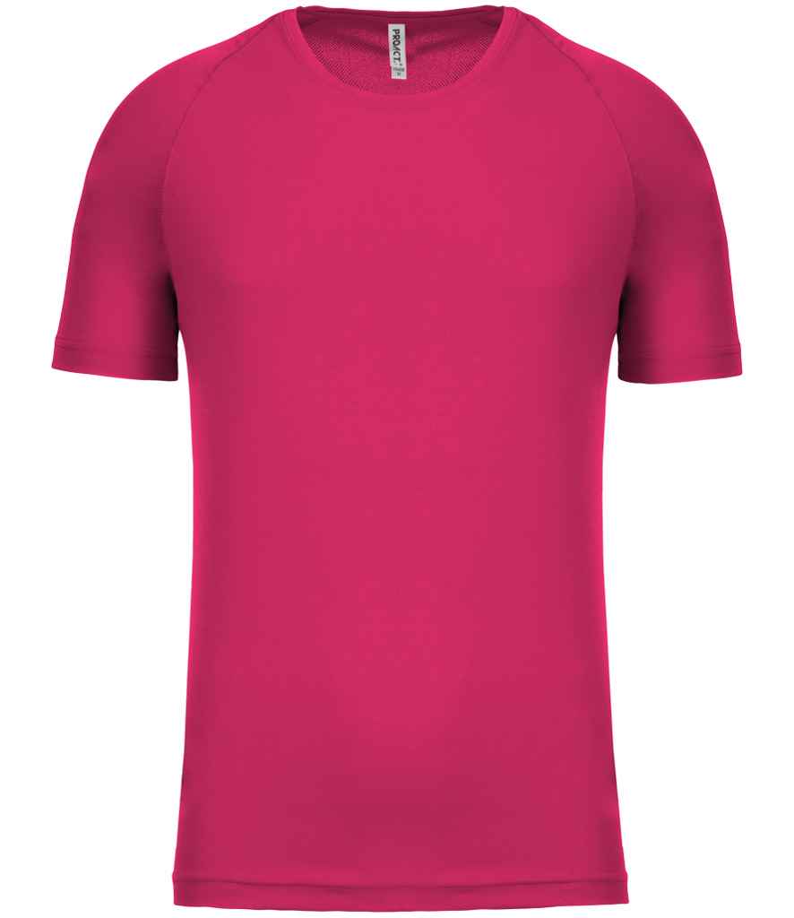 Proact Performance T-Shirt in Fuchsia, front view
