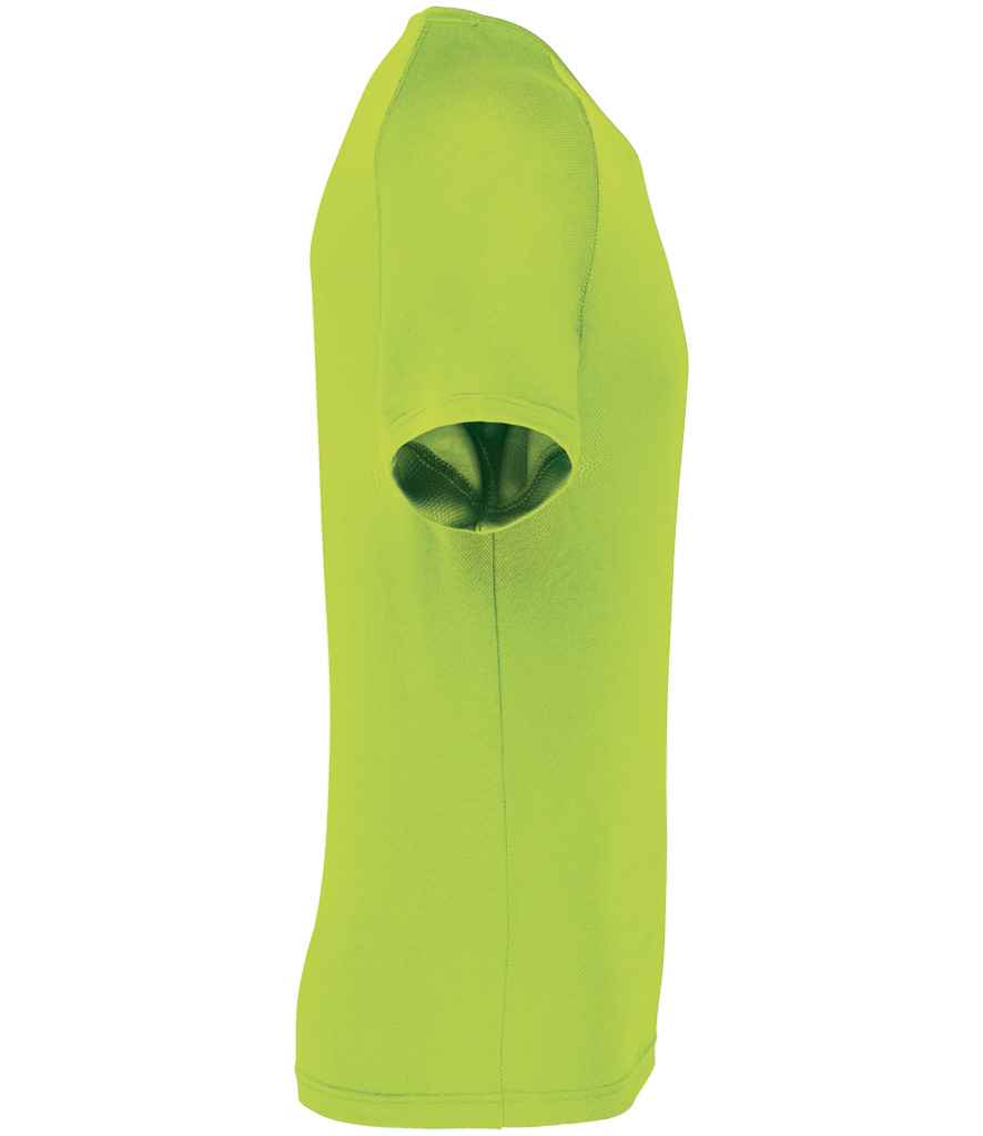 Proact Performance T-Shirt in Lime Green, side view