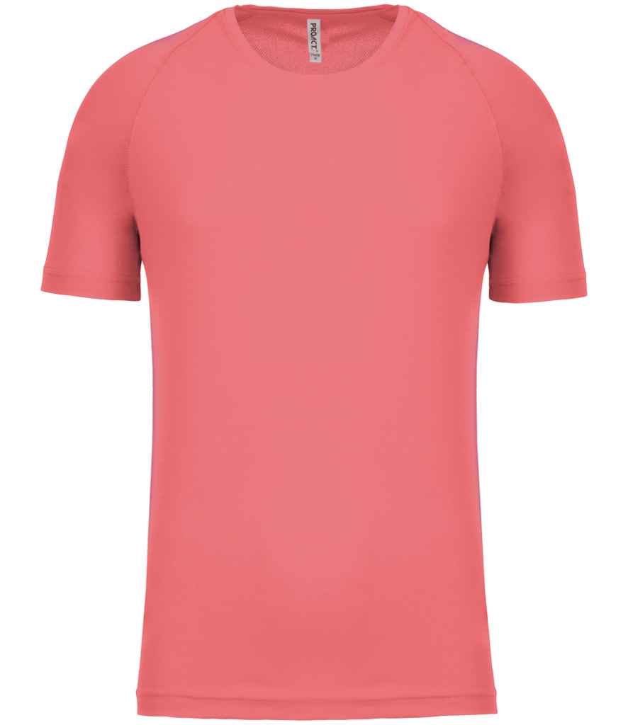 Proact Performance T-Shirt in Sporty Coral, front view