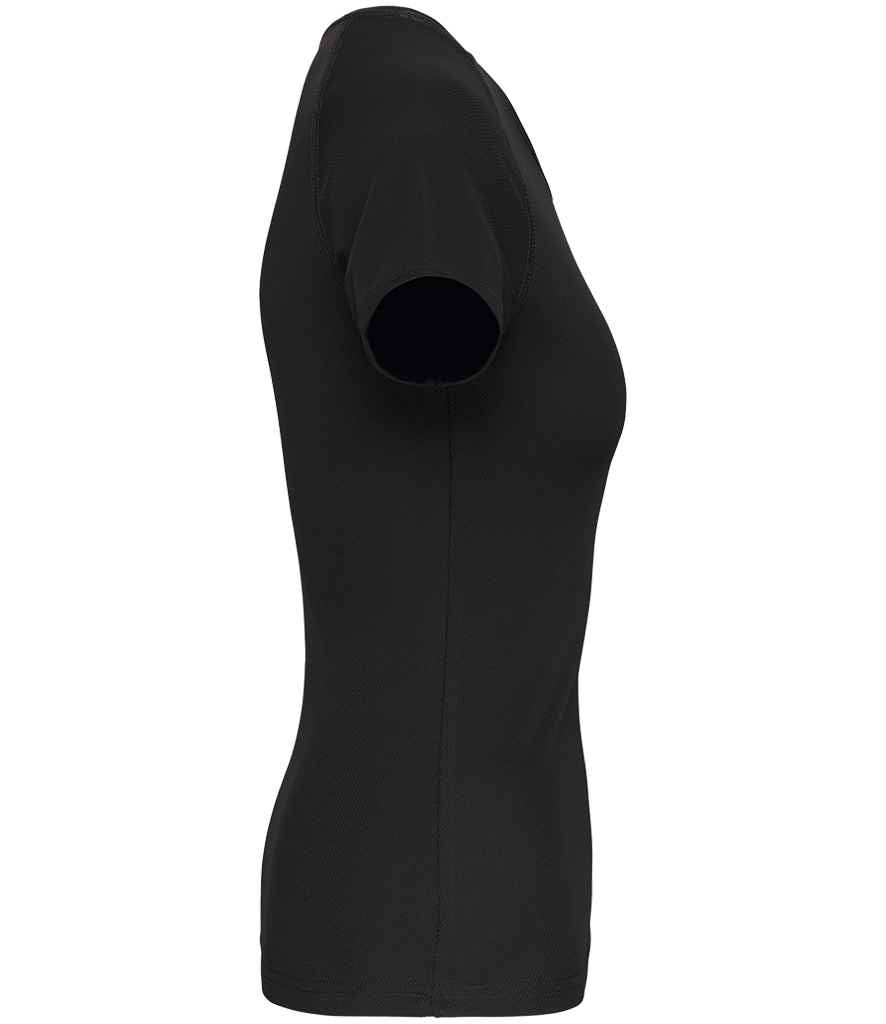 Proact Ladies Performance T-Shirt in Black, side view
