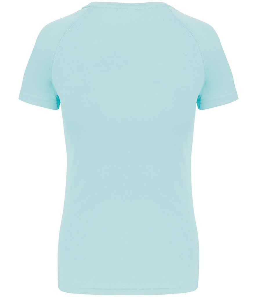 Proact Ladies Performance T-Shirt in Ice Mint, back view