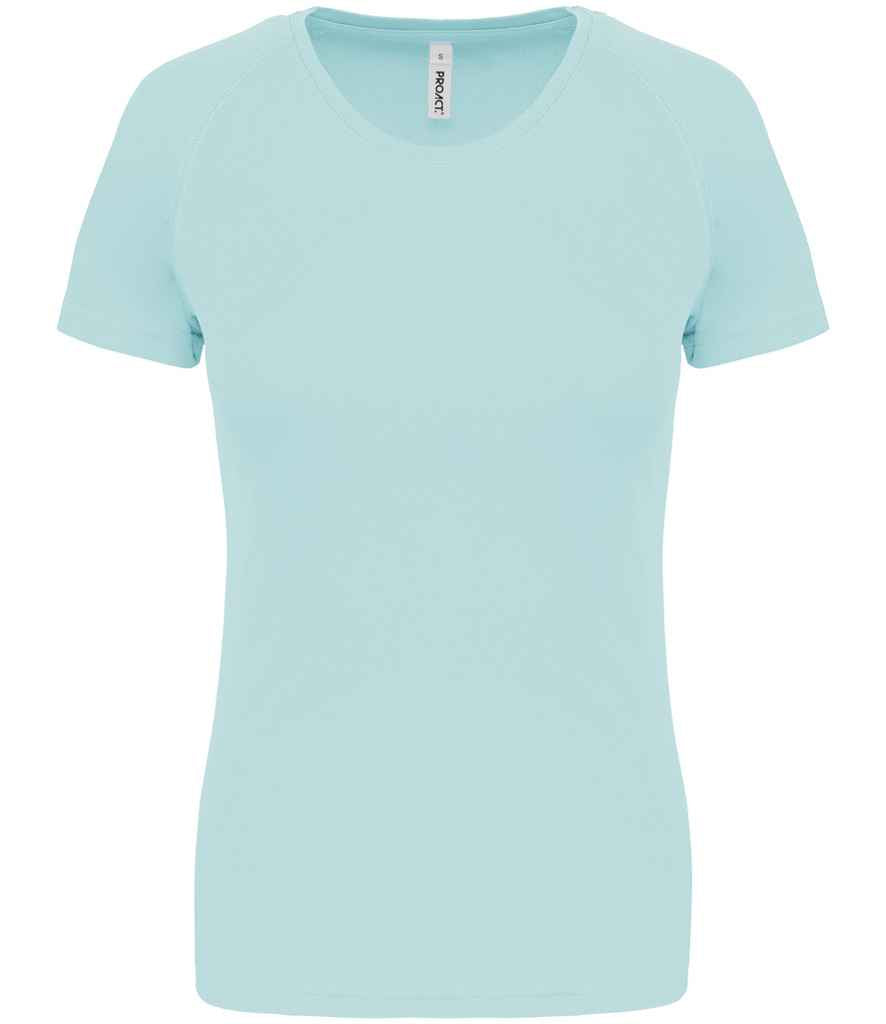 Proact Ladies Performance T-Shirt in Ice Mint, front view