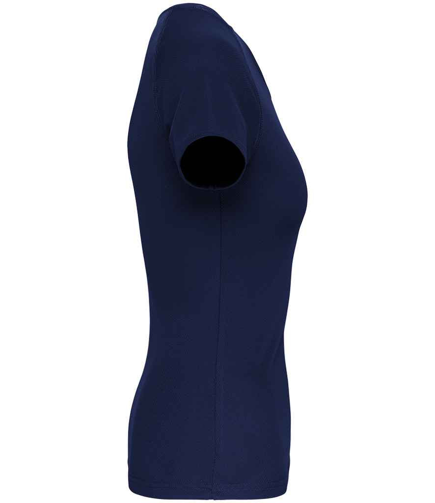 Proact Ladies Performance T-Shirt in Navy, side view
