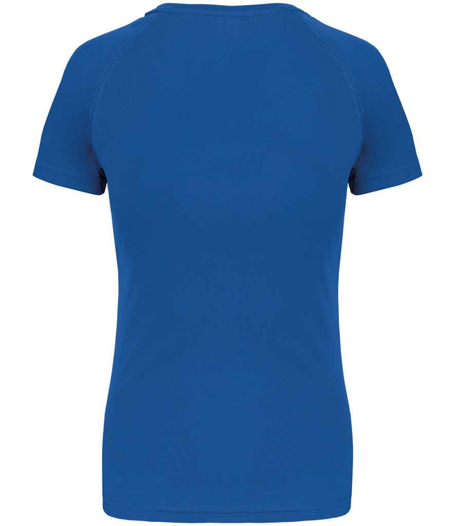 Proact Ladies Performance T-Shirt in Sporty Royal Blue, back view