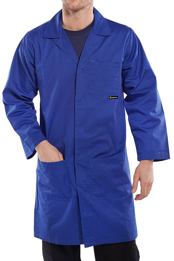 Click Beeswift Poly Cotton Warehouse Coat, image 2