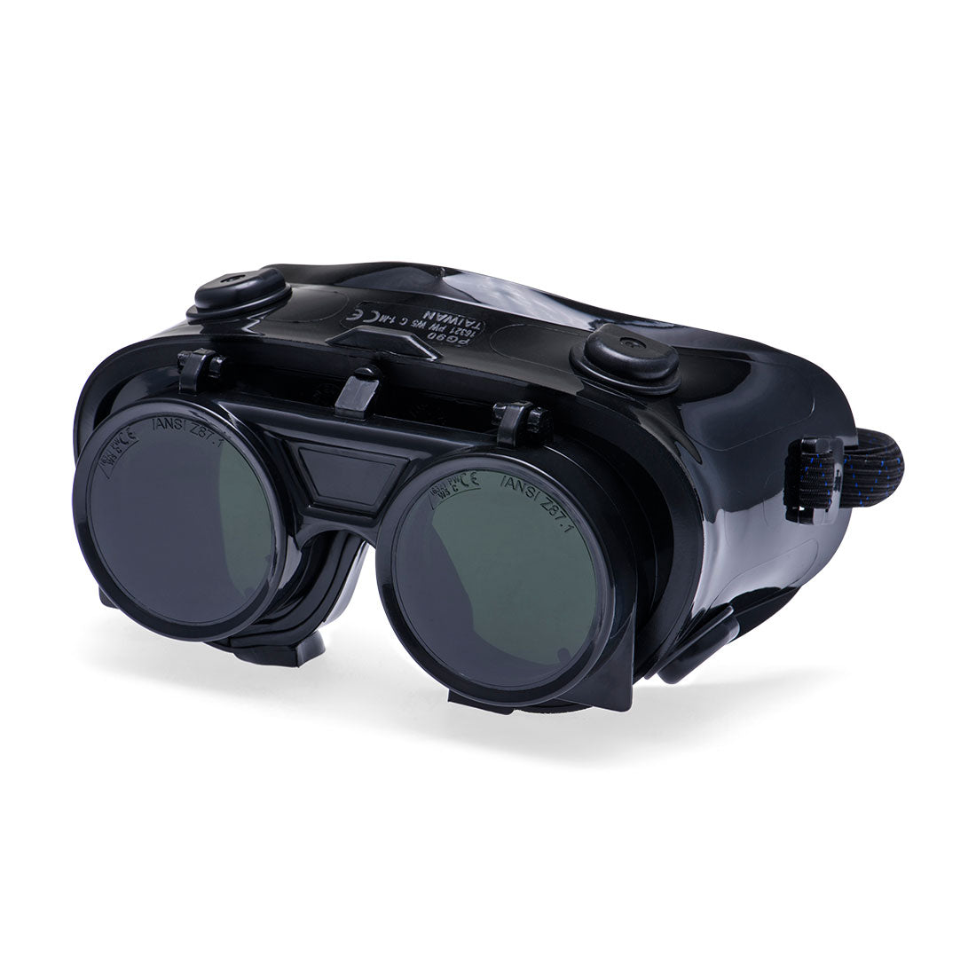 Portwest Gas Welding Goggles in Bottle Green, main product image