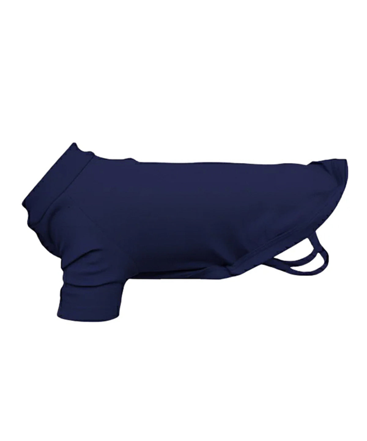 Portman & Pooch Dog’s raglan t-shirt in Navy, front view