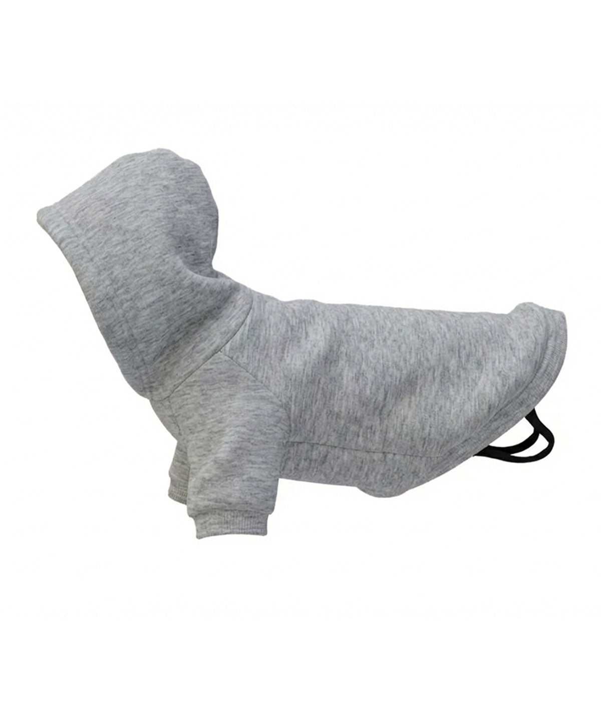 Portman & Pooch Dog’s hoodie in Grey, front view