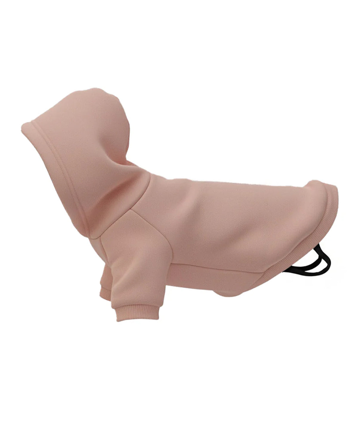 Portman & Pooch Dog’s hoodie in Pink, front view