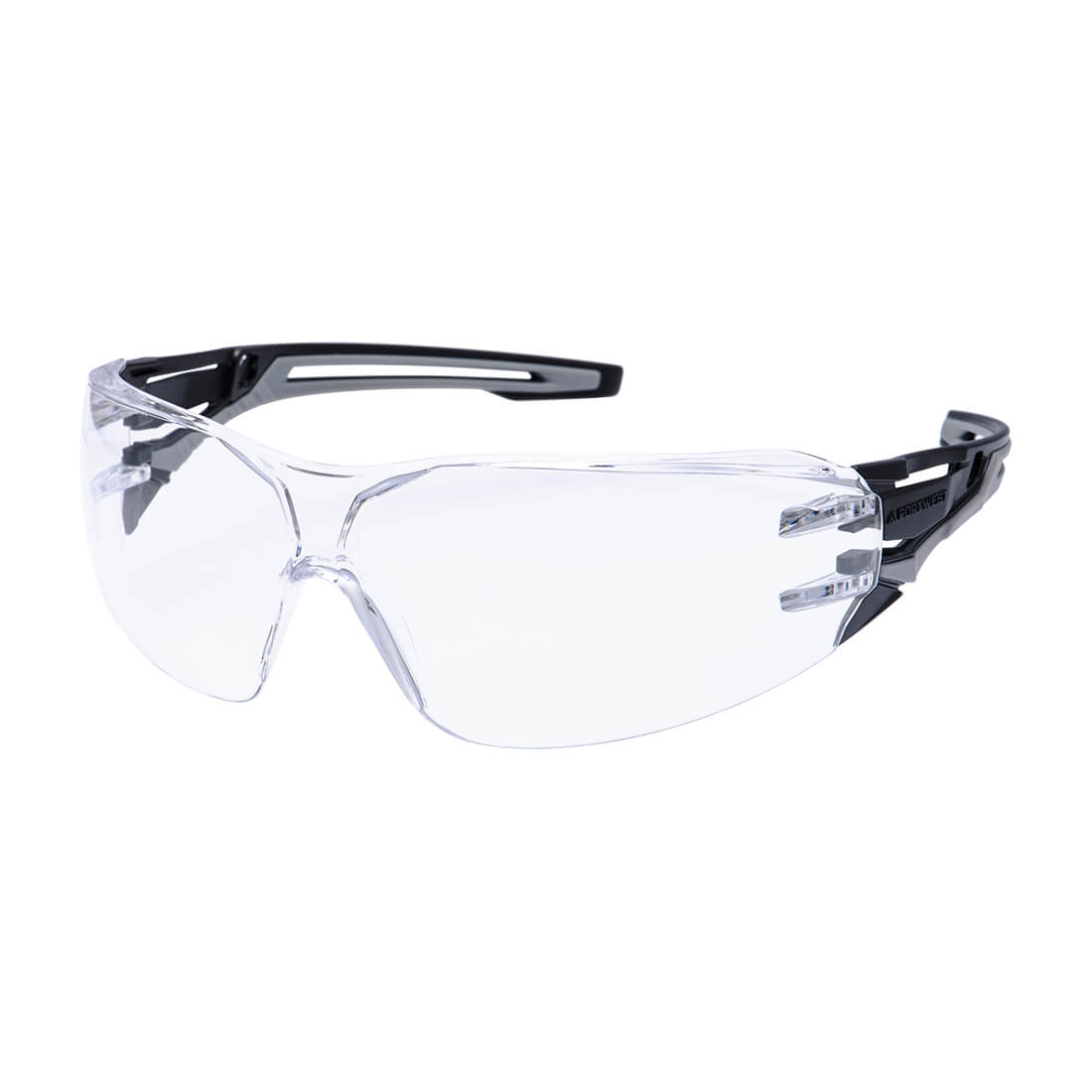 Portwest Anthracite Wraparound Safety Glasses, image 2