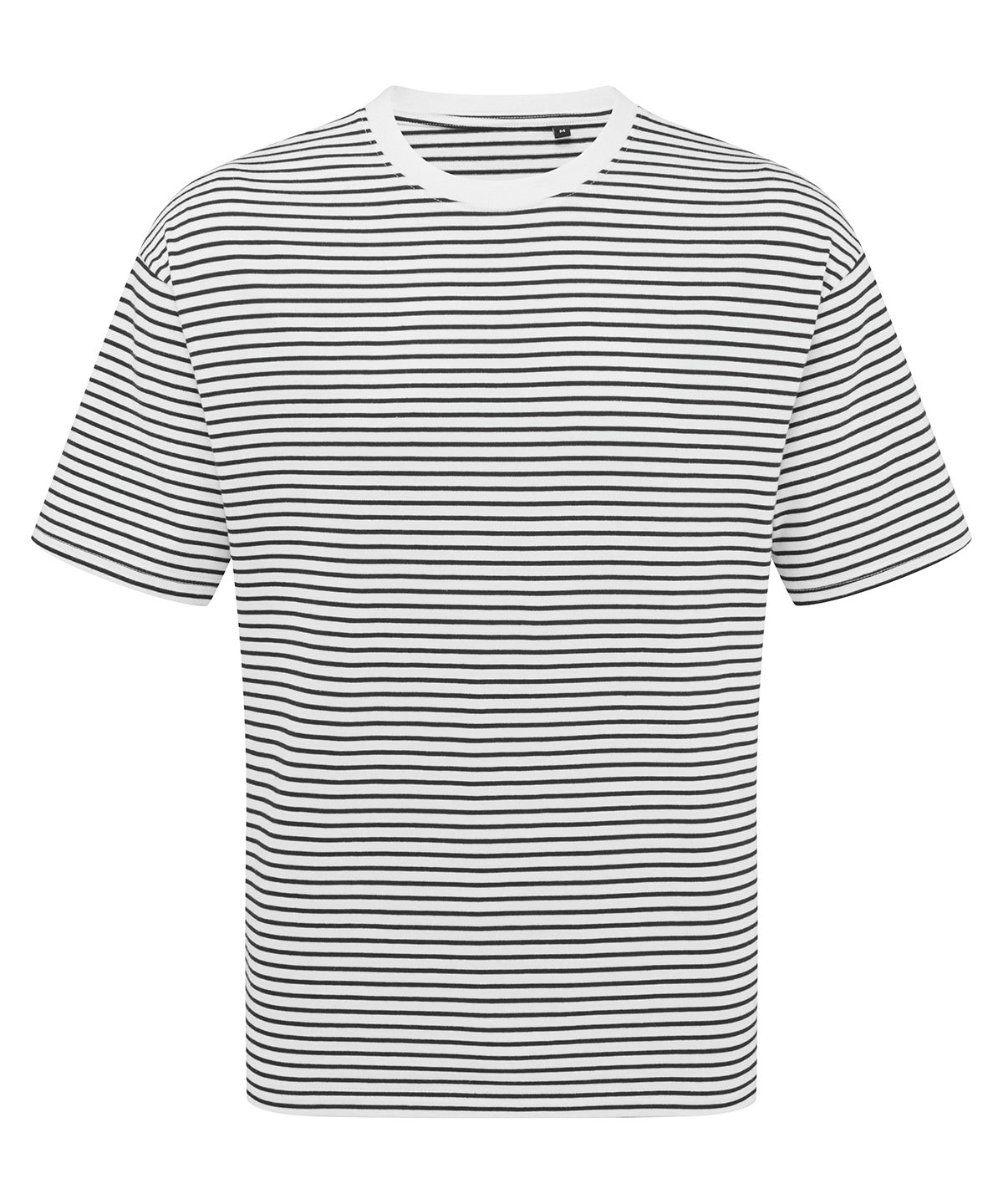 Premier ‘Utility 2.0’ oversized t-shirt in Black_White, front view