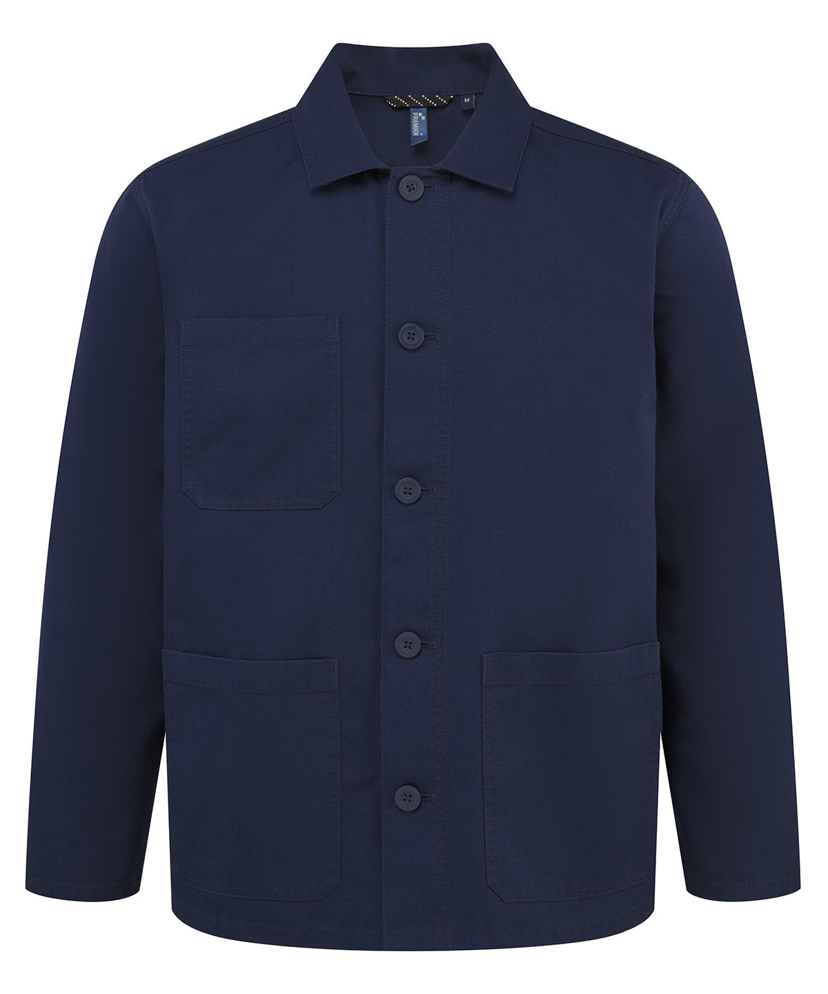 Premier ‘Utility 2.0’ chore jacket in Navy, front view