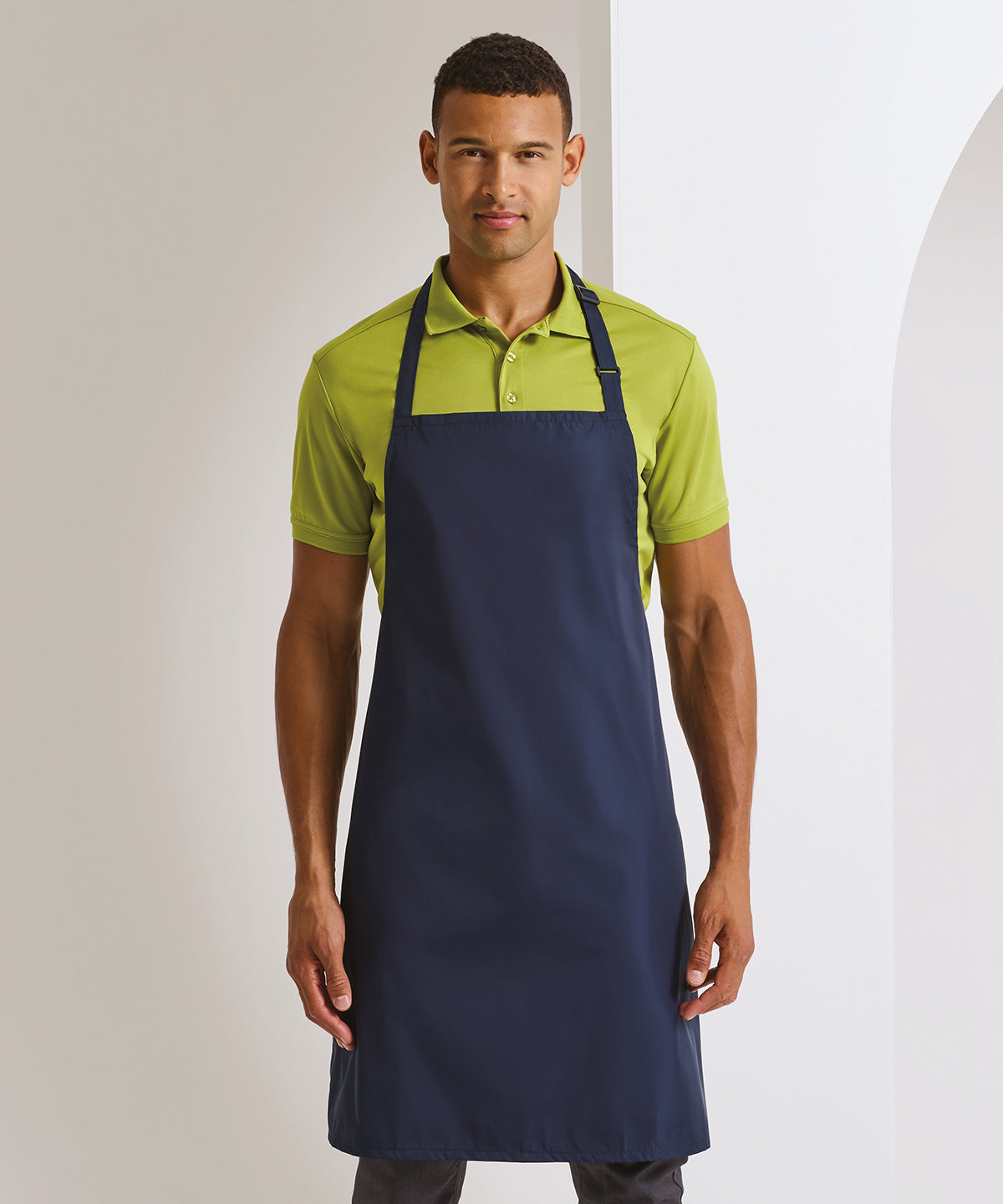 Premier Waterproof bib apron, lifestyle photo