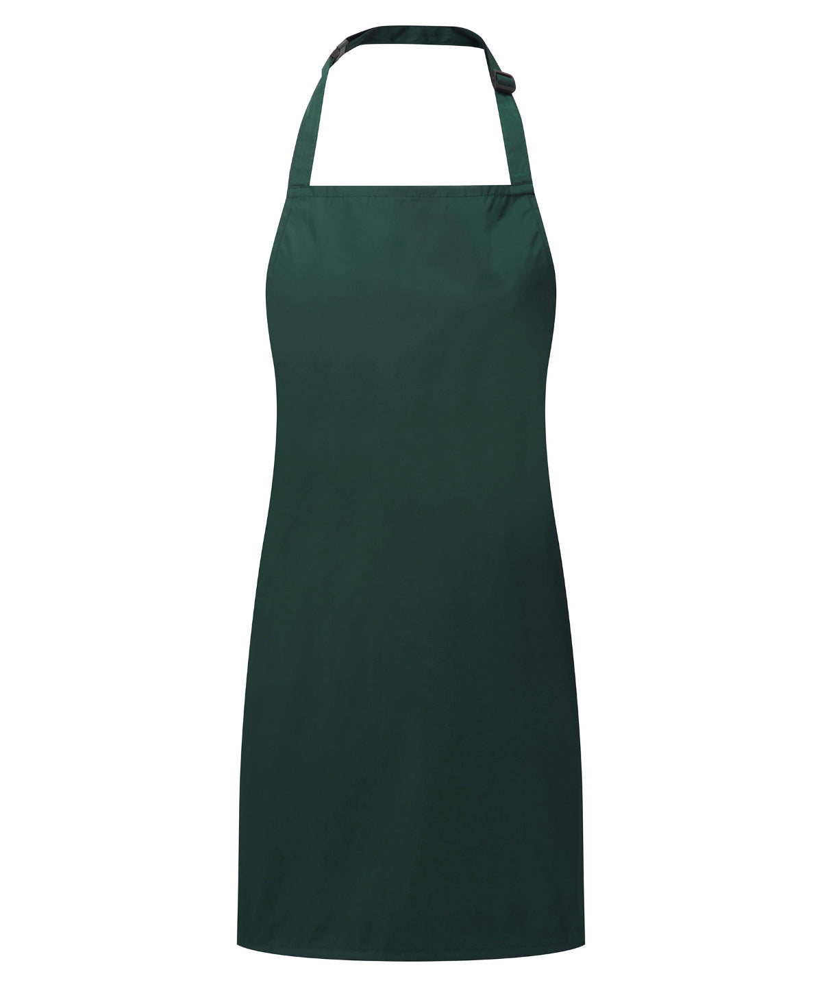 Premier Kids waterproof apron in Bottle, front view