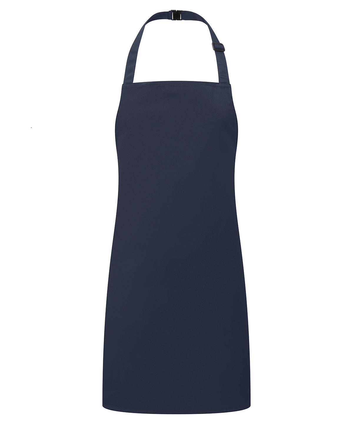 Premier Kids bib apron in Navy, front view
