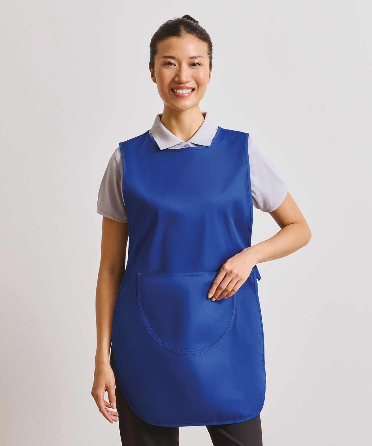 Premier Long length pocket tabard, lifestyle photo