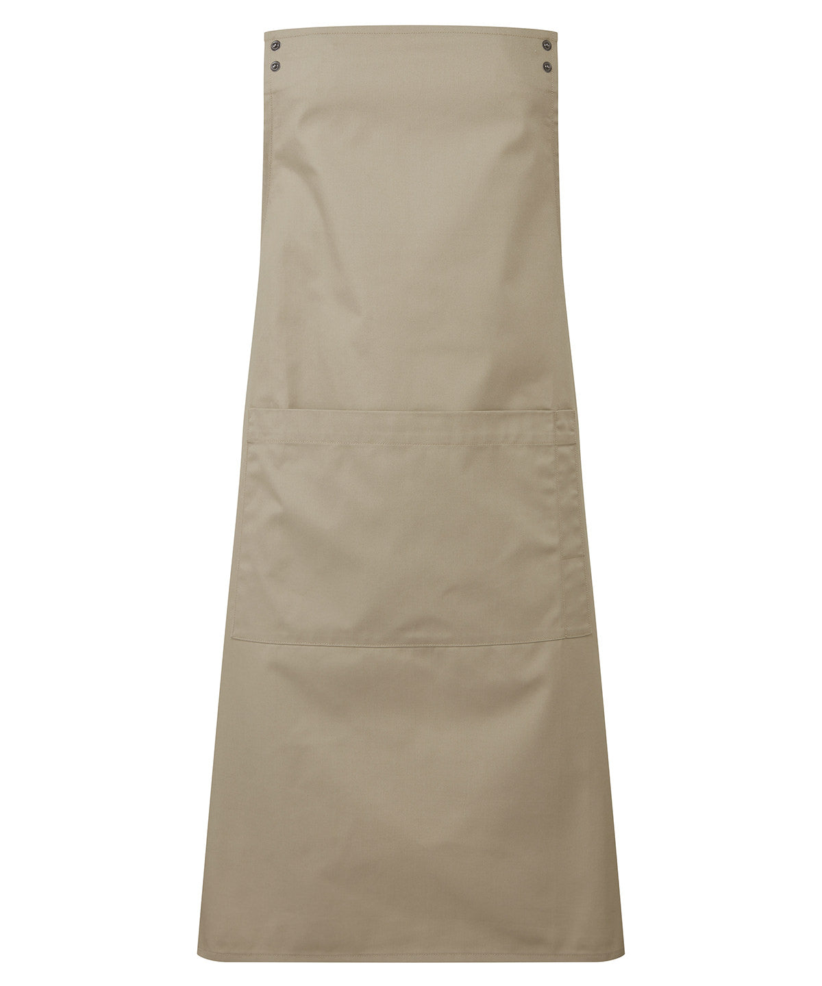 Premier ‘Swap & Pop’ Customisable Apron – Body in Khaki, front view