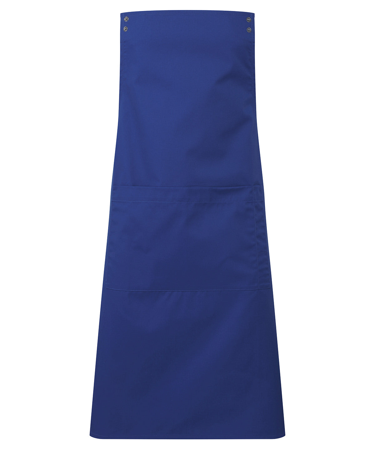 Premier ‘Swap & Pop’ Customisable Apron – Body in Royal, front view