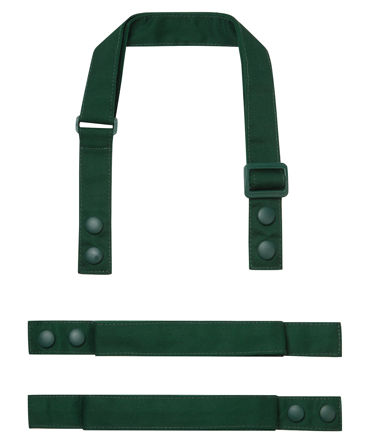 Premier ‘Swap & Pop’ Customisable Apron – Straps in Bottle, front view