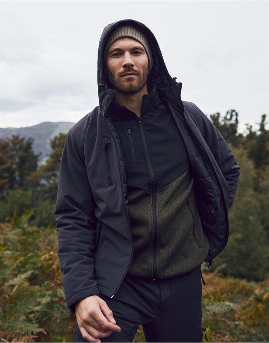 Clique Padded Hoody Softshell