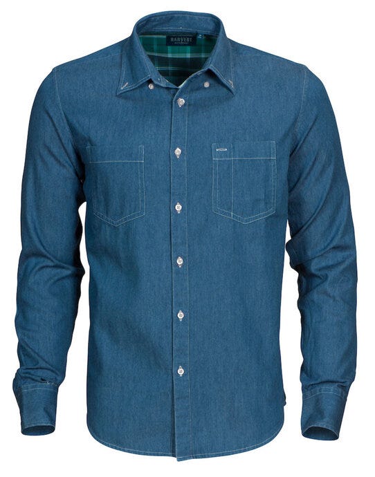 James Harvest Jupiter Denim Look Shirt