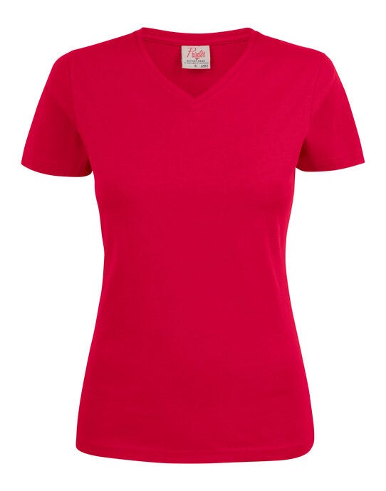 Printer Essentials Printer Ladies Heavy V T-Shirt