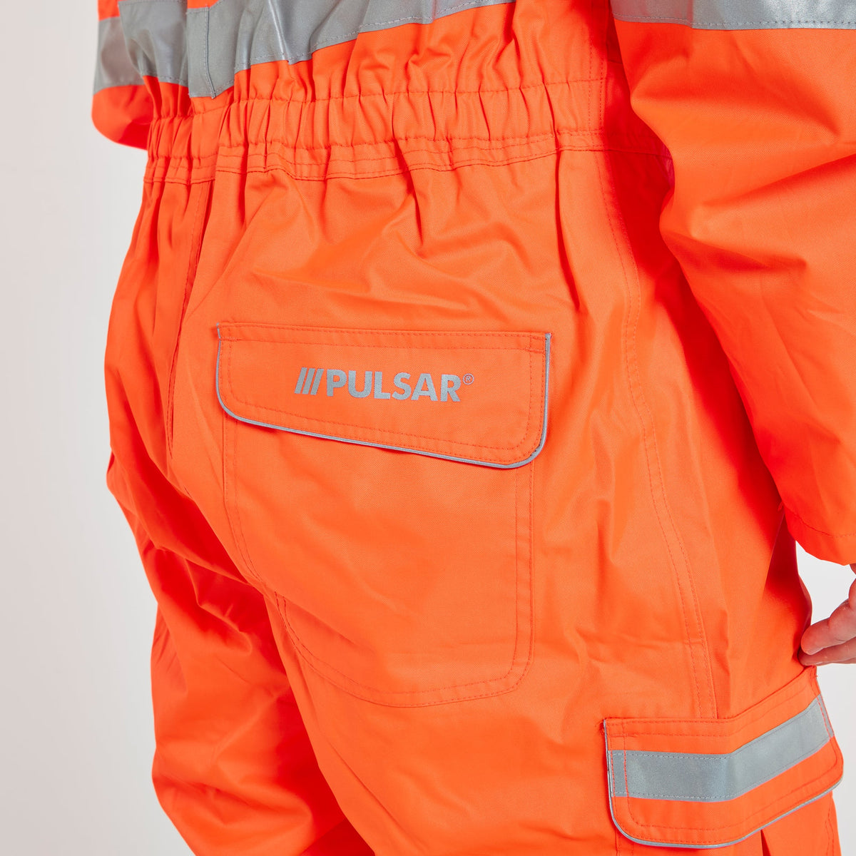 Pulsar Mesh Lined Coverall Orange, image 7