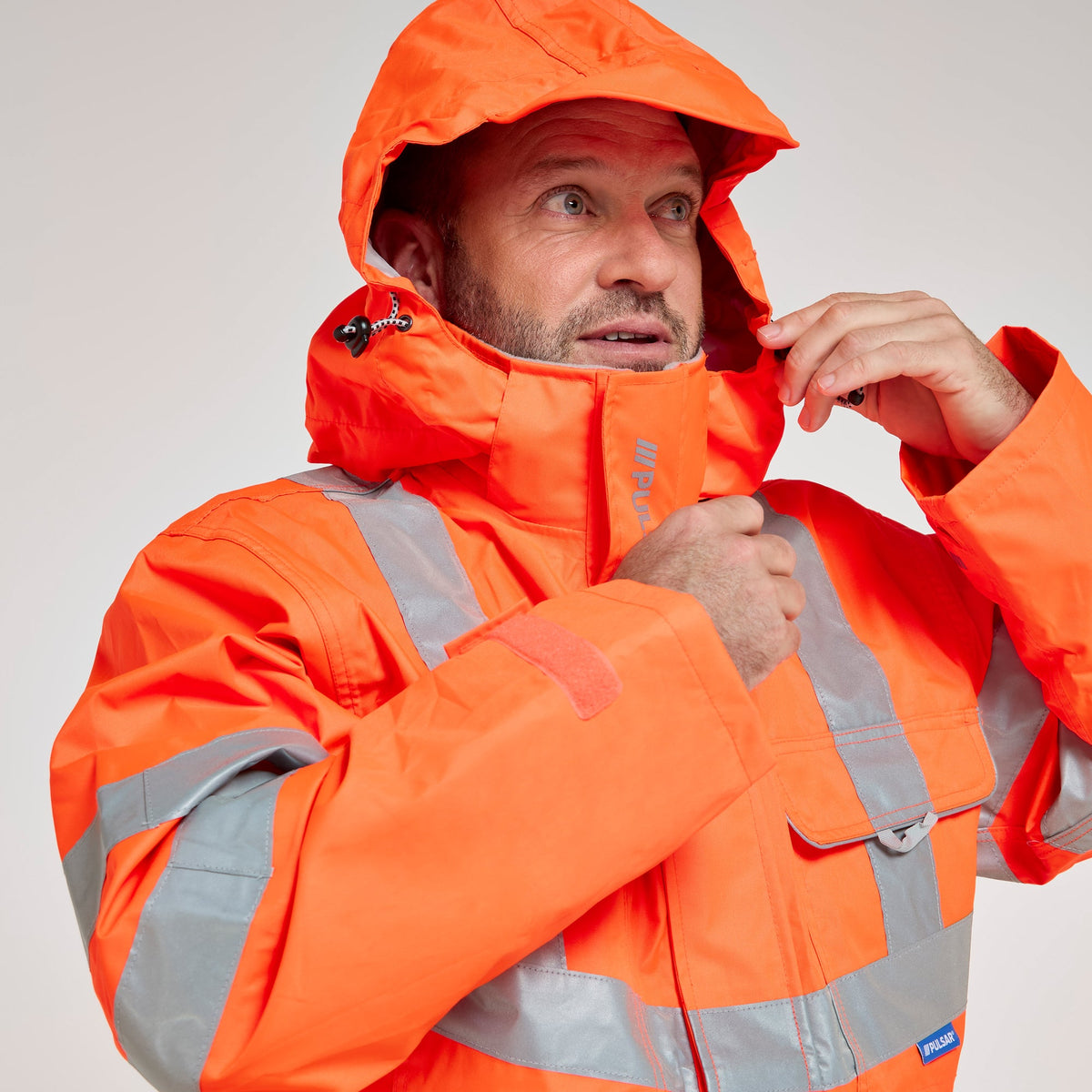 Pulsar Mesh Lined Coverall Orange, image 10