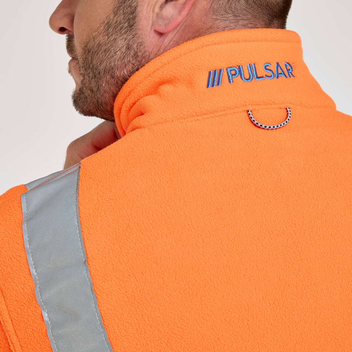 Pulsar Interactive Polar Fleece Jacket Orange, image 6
