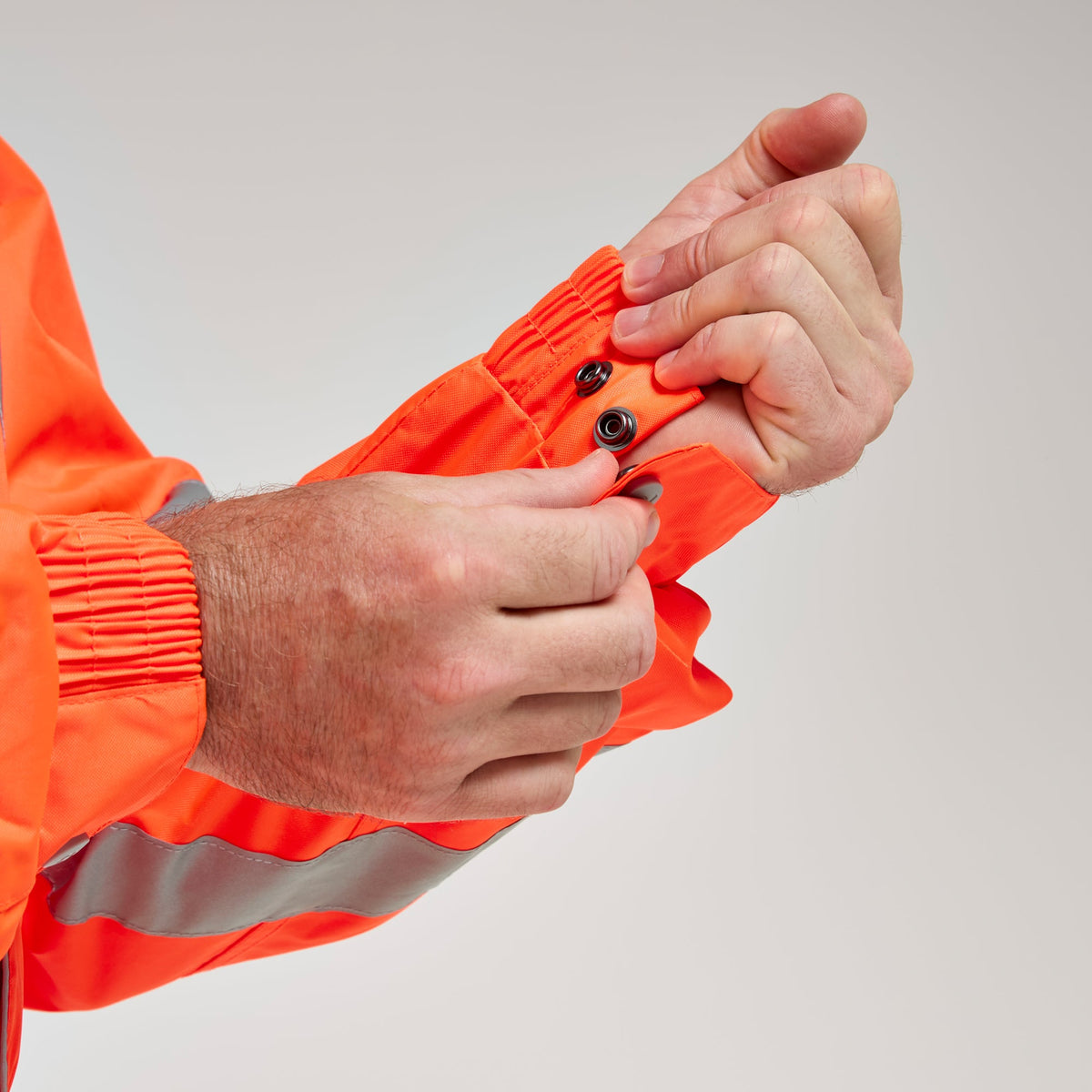 Pulsar Mesh Lined Bomber Jacket Orange, image 4