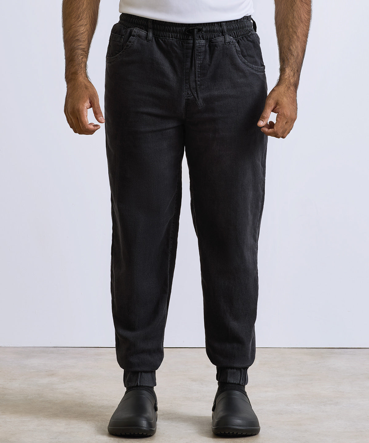 Premier Chef's artisan jogger bottoms, lifestyle photo