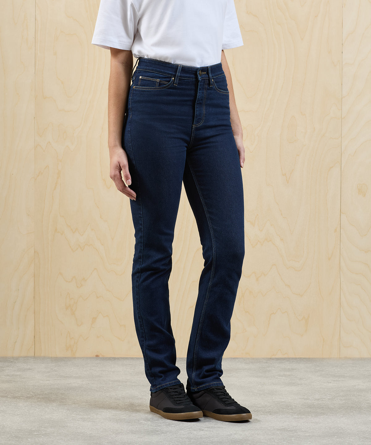 Premier Women’s Workready straight-leg jeans, lifestyle photo