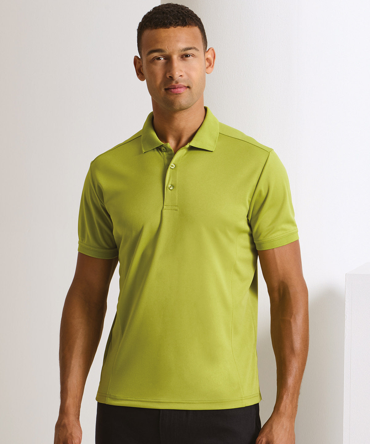 Premier Coolchecker piqué polo, lifestyle photo