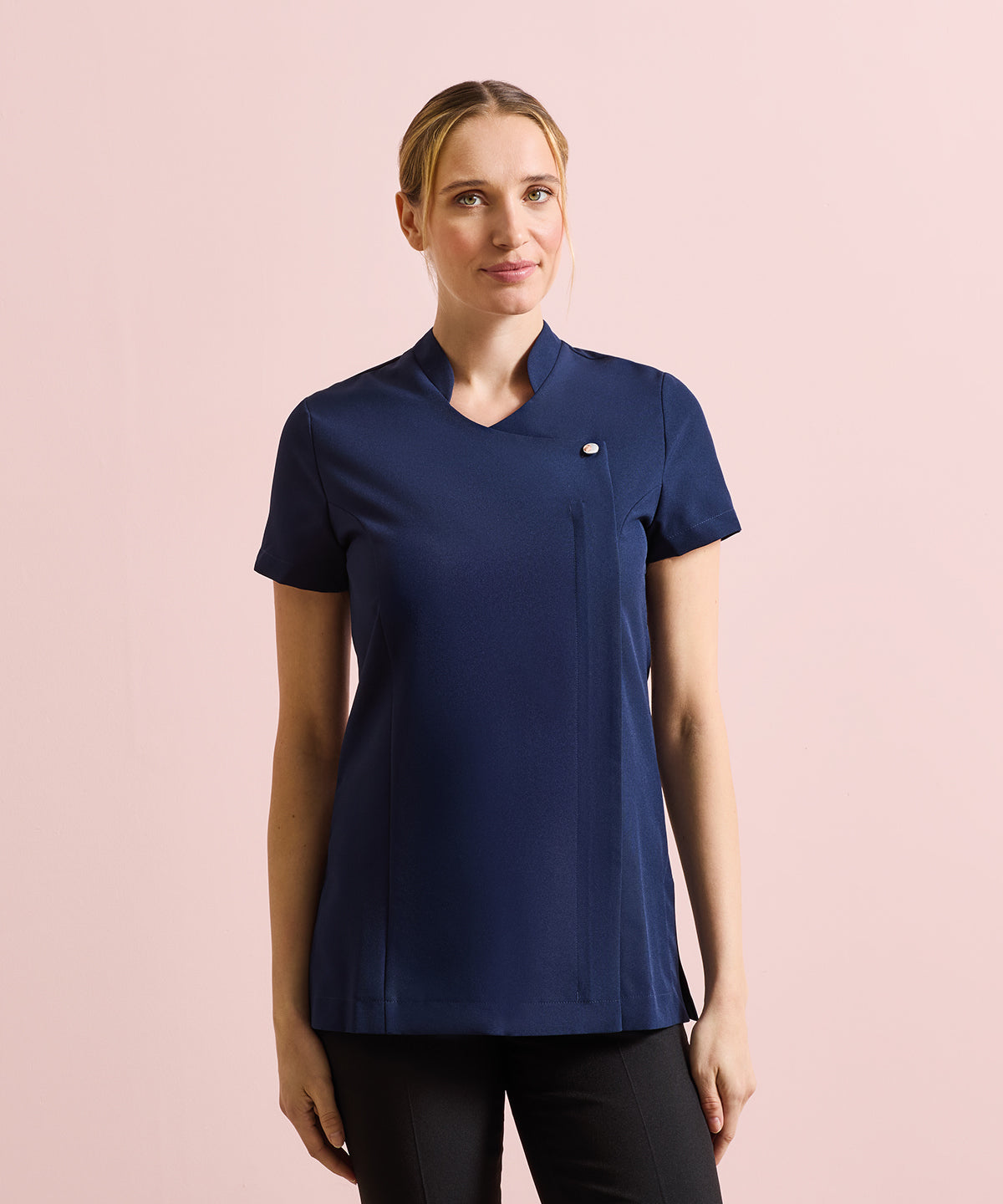 Premier Blossom beauty and spa tunic, lifestyle photo