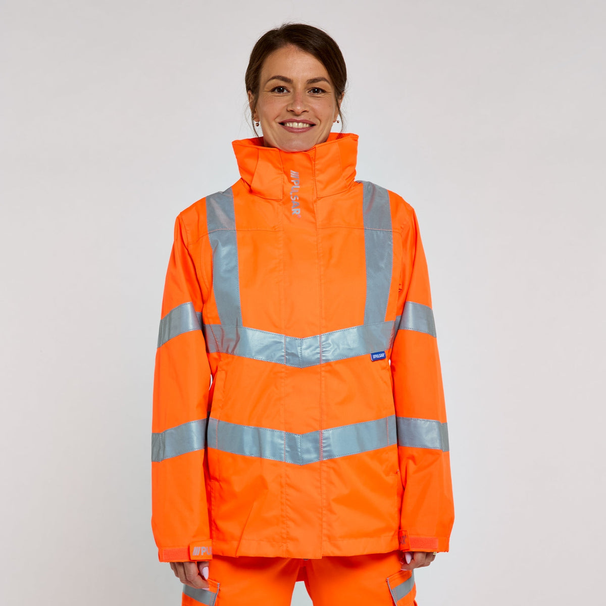 Pulsar Women's Storm Coat Orange, image 2