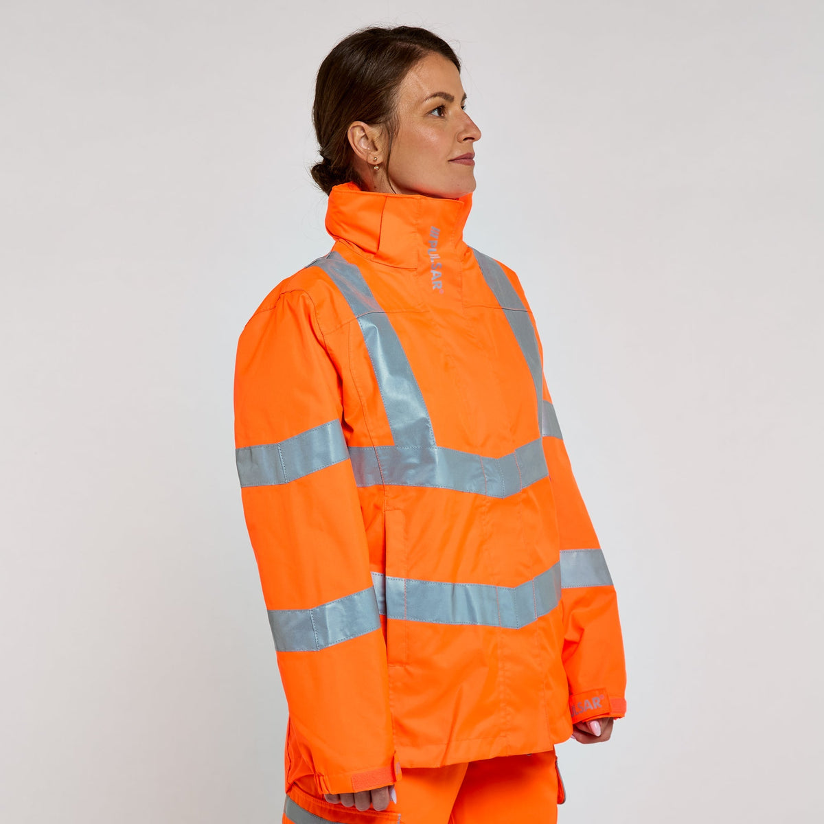 Pulsar Women's Storm Coat Orange, image 3