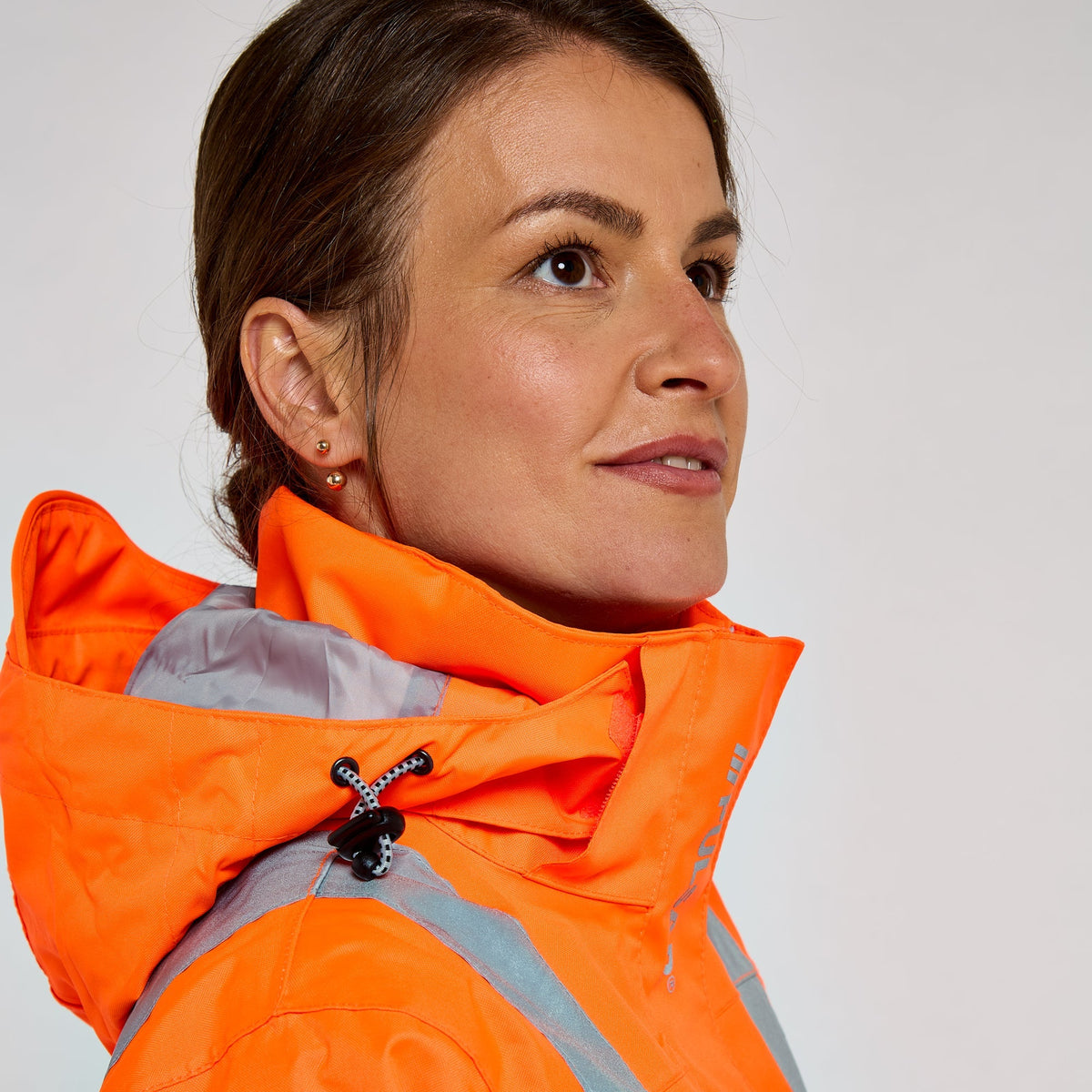 Pulsar Women's Storm Coat Orange, image 5