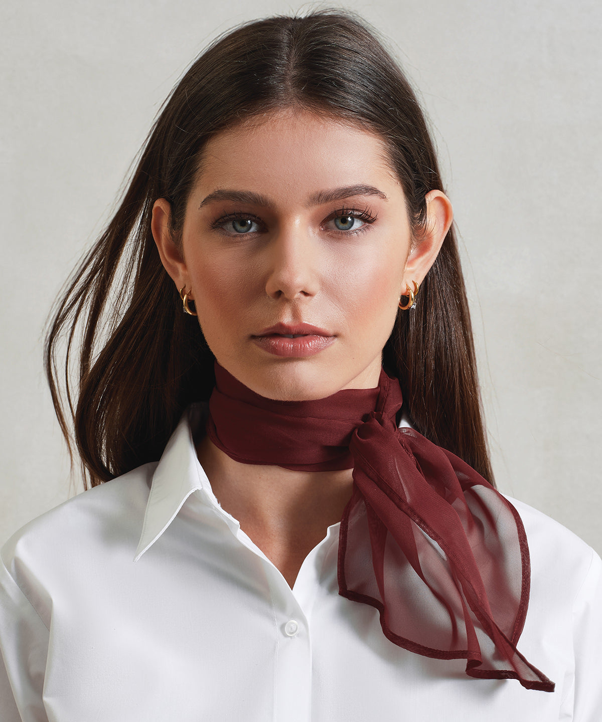 Premier 'Colours' Chiffon scarf, lifestyle photo
