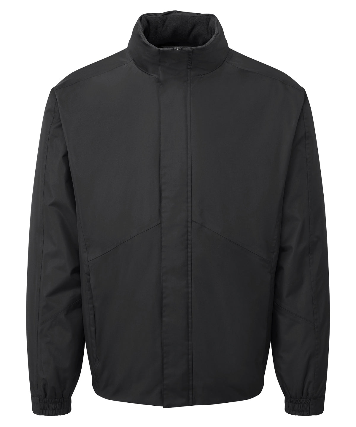 Premier Selsey Hydrochecker Waterproof jacket in Black, front view