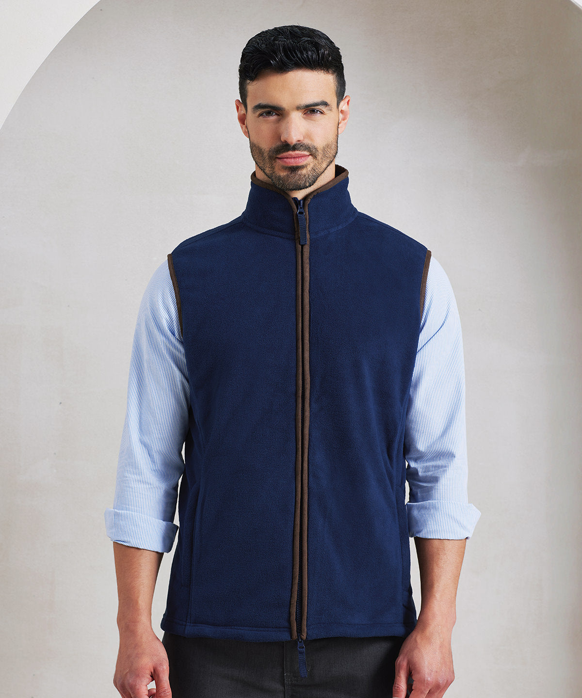 Premier Artisan fleece gilet, lifestyle photo