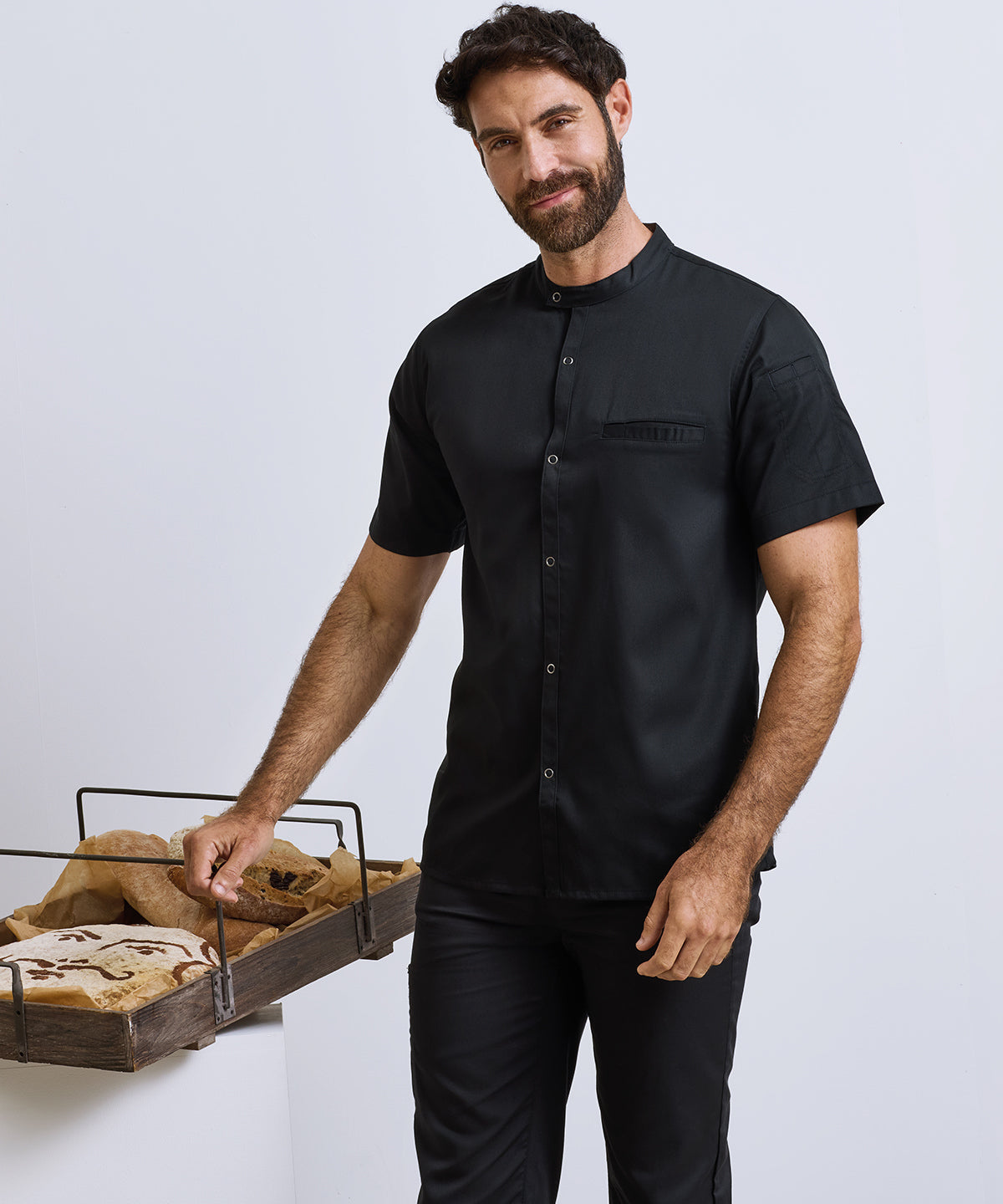 Premier Chef's 'Recyclight' Short Sleeve Shirt, lifestyle photo