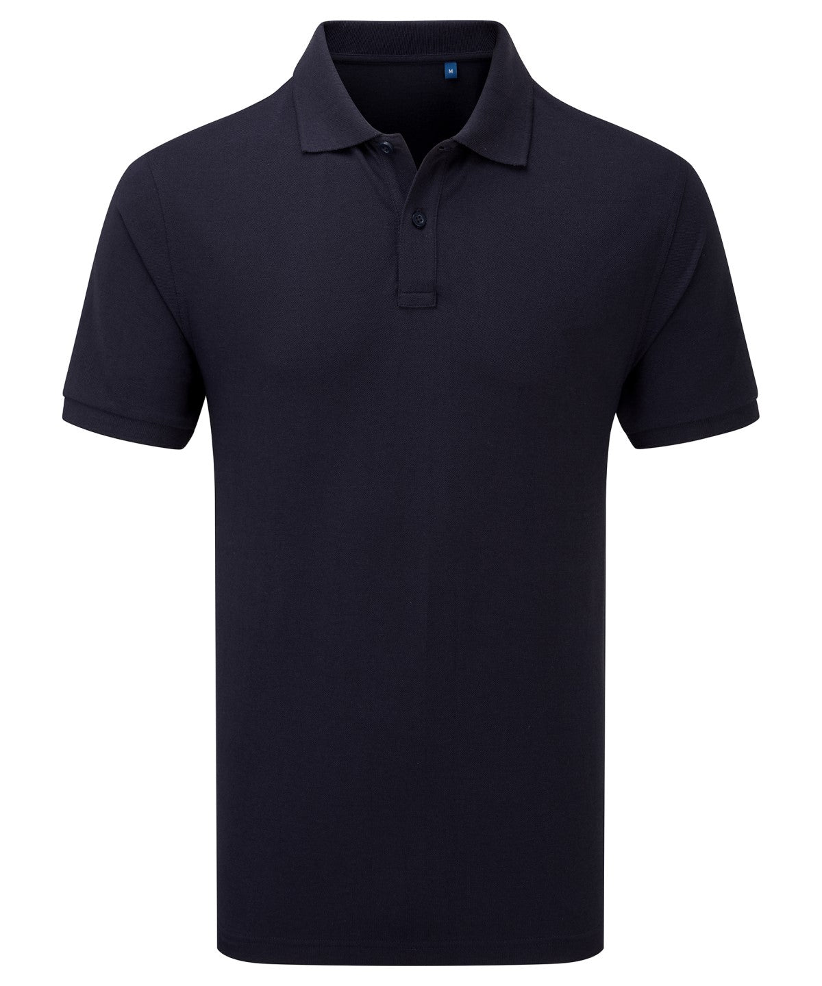 Premier ‘Essential’ unisex short sleeve workwear polo shirt in Navy, front view