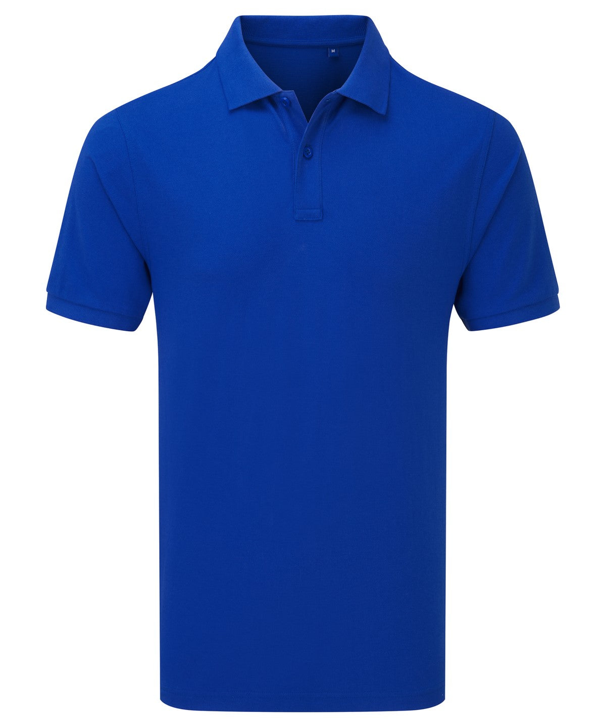 Premier ‘Essential’ unisex short sleeve workwear polo shirt in Royal, front view
