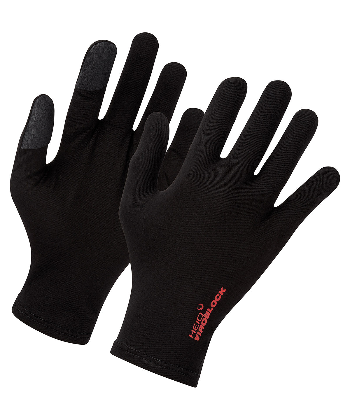 Premier Touch gloves, powered by HeiQ Viroblock (one pair) in Black, lifestyle photo
