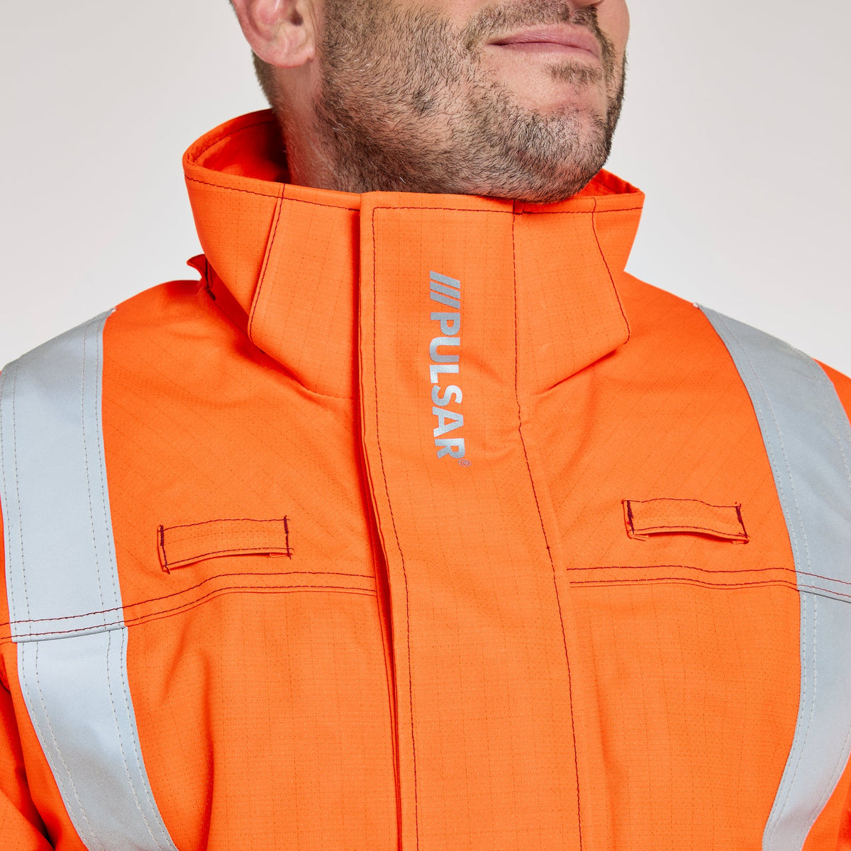 Pulsar Electric ARC Waterproof Storm Coat Orange, image 3