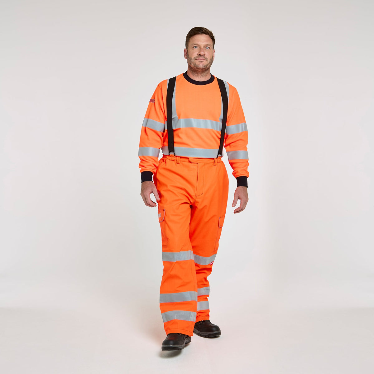 Pulsar Electric ARC Waterproof Salopettes Orange, main product image