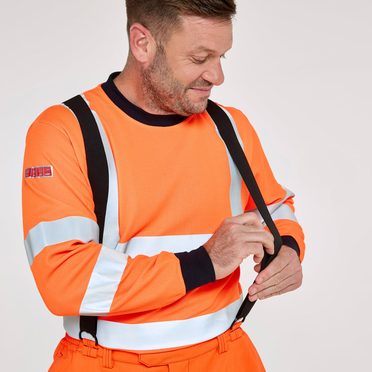 Pulsar Electric ARC Waterproof Salopettes Orange, image 3