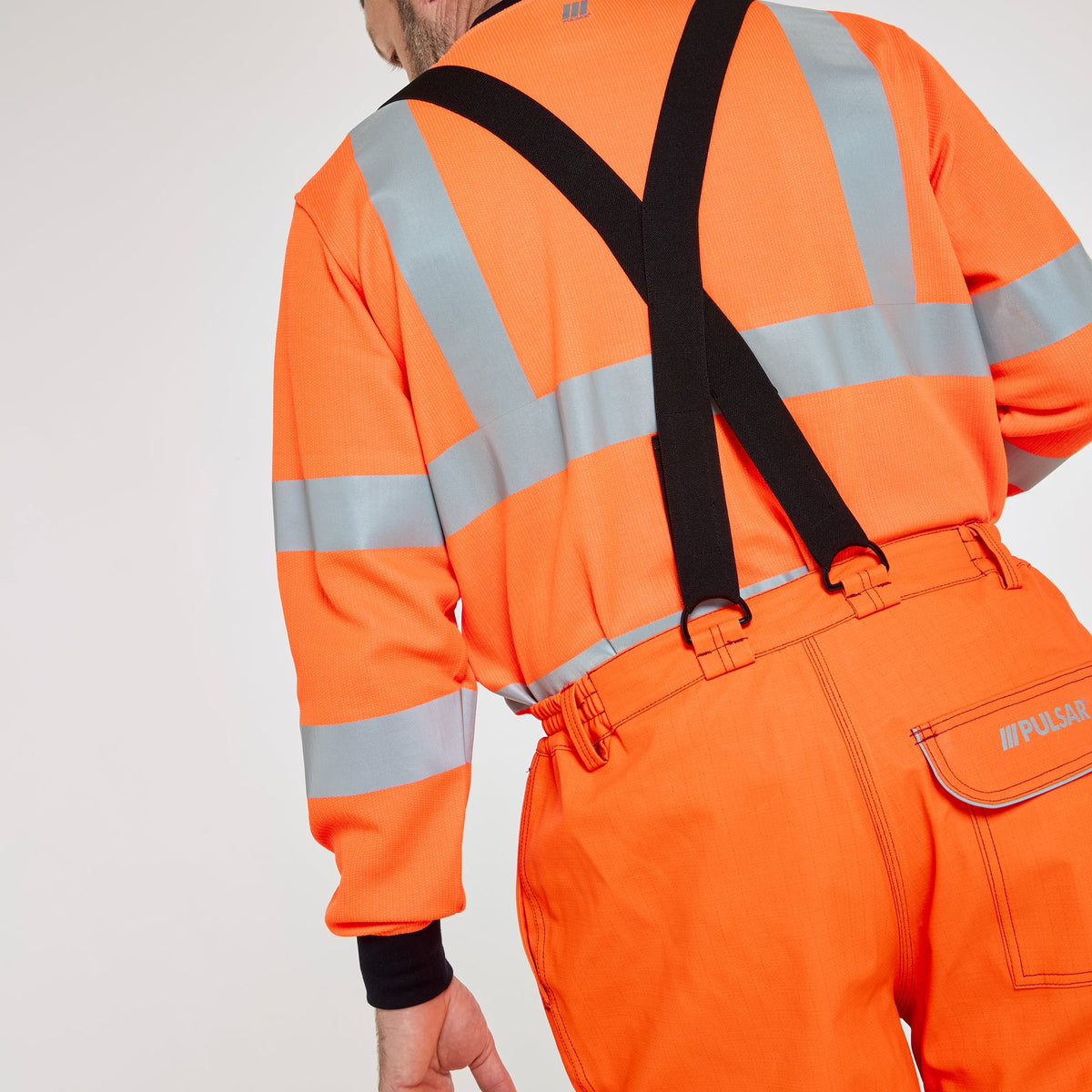 Pulsar Electric ARC Waterproof Salopettes Orange, image 4