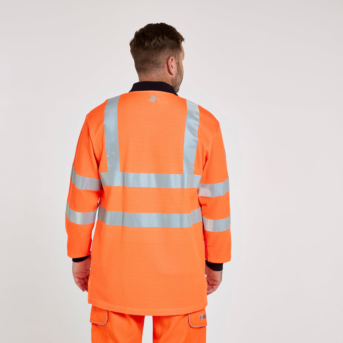 Pulsar Electric ARC Polo Shirt Orange, image 3