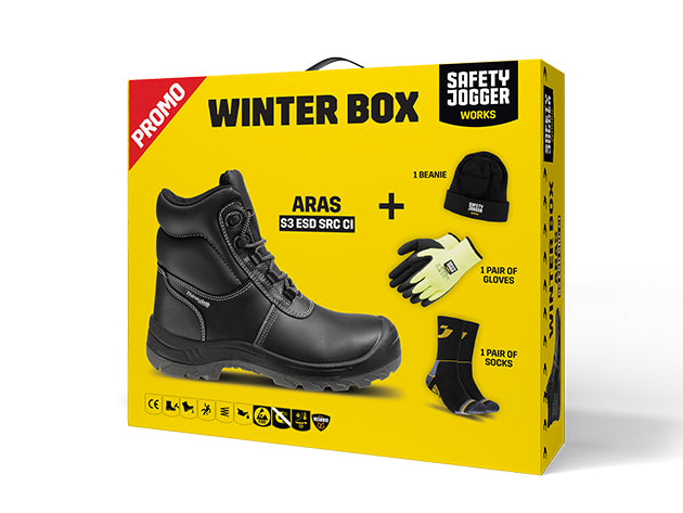 Safety Jogger Winterbox Aras - Black